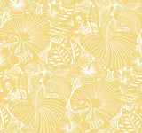 A-Street Prints Animals Yellow Wallpaper