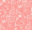 A-Street Prints Animals Coral Wallpaper