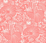 A-Street Prints Animals Coral Wallpaper