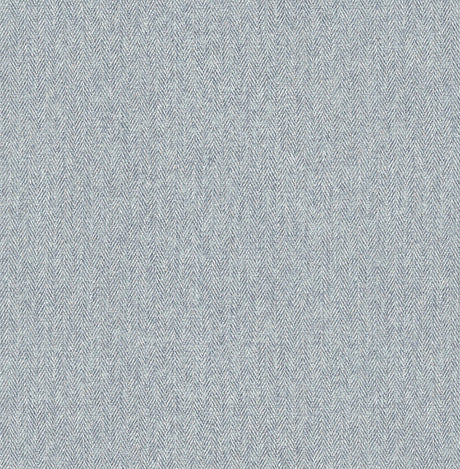 Brewster Home Fashions Fabric Textures Blue Wallpaper