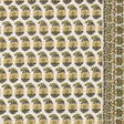 Schumacher Terry Ochre & Green Fabric