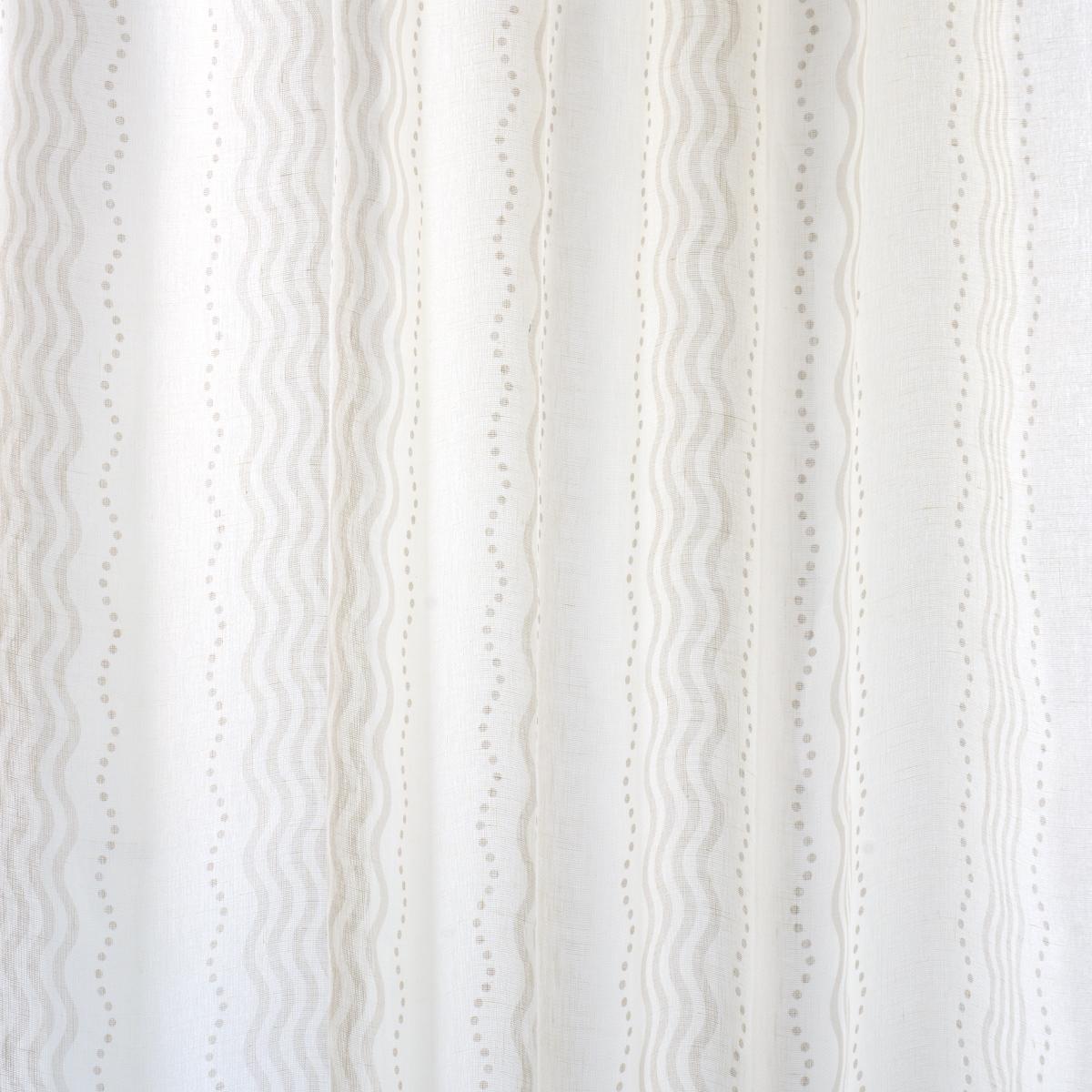 Schumacher Margot Linen Sheer Neutral Fabric