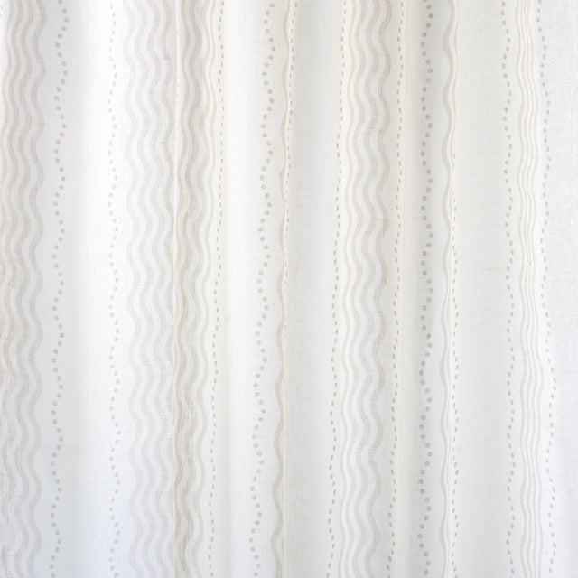 Schumacher Margot Linen Sheer Neutral Fabric