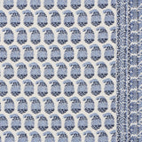 Schumacher Terry Blue & Navy Fabric
