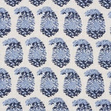 Schumacher Terry Blue & Navy Fabric