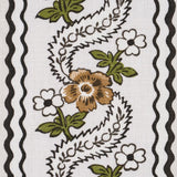 Schumacher Serena Garland Ochre Fabric