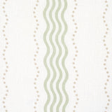 Schumacher Margot Linen Sheer Green Fabric