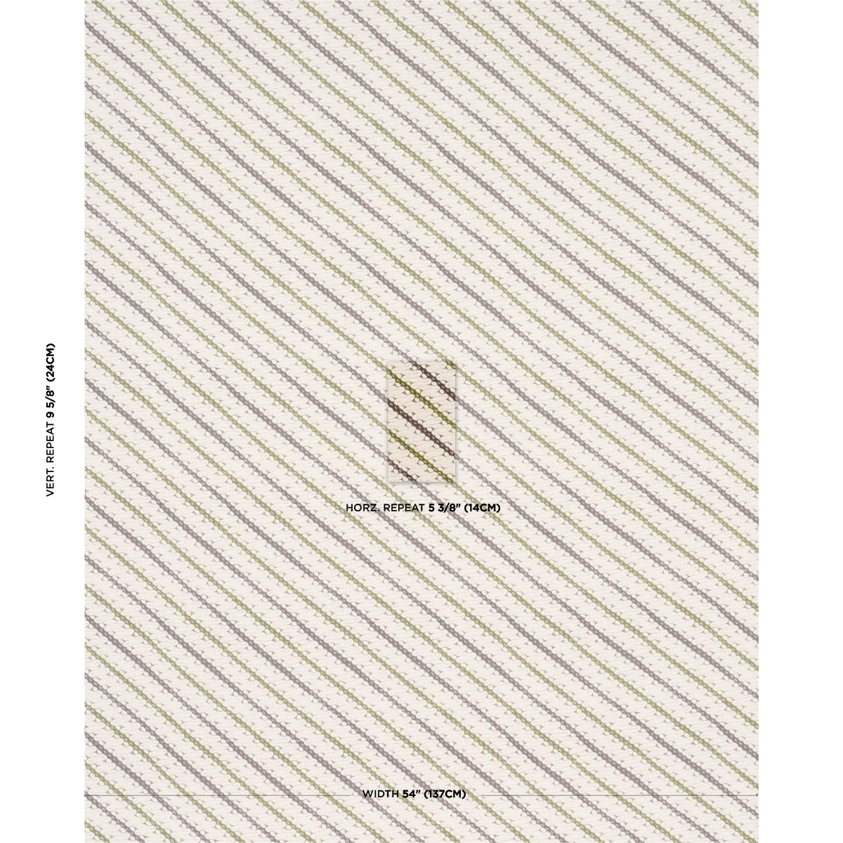 Schumacher Ronnie Green Fabric