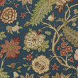 Schumacher Darsy Tree Of Life Peacock Fabric