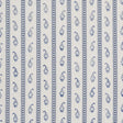 Schumacher Eddie Woven Hand Block Print Blue Fabric