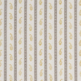 Schumacher Eddie Woven Hand Block Print Yellow Fabric