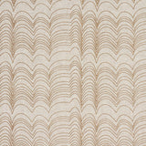 Schumacher Richter Linen Print Neutral Fabric