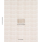 Schumacher Richter Linen Print Neutral Fabric