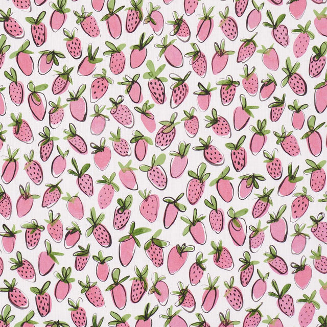 Schumacher Shortcake Indoor/Outdoor Pink Fabric