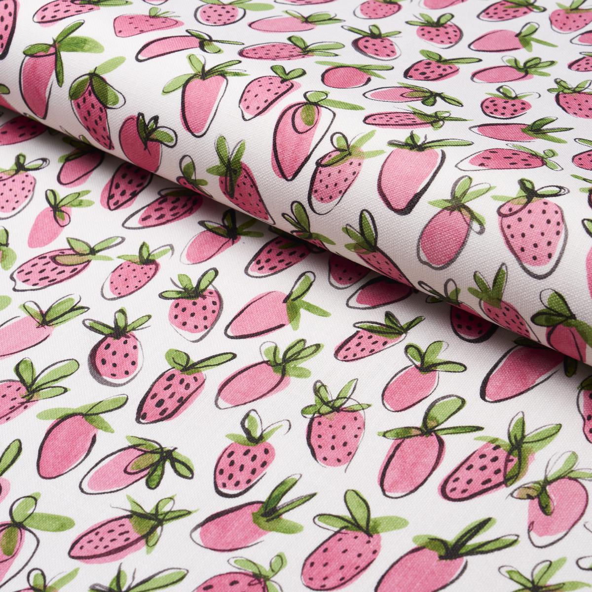 Schumacher Shortcake Indoor/Outdoor Pink Fabric