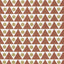 Schumacher Pennant Terracotta Fabric
