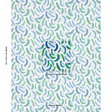 Schumacher Sugar Ann Indoor/Outdoor French Blue Fabric