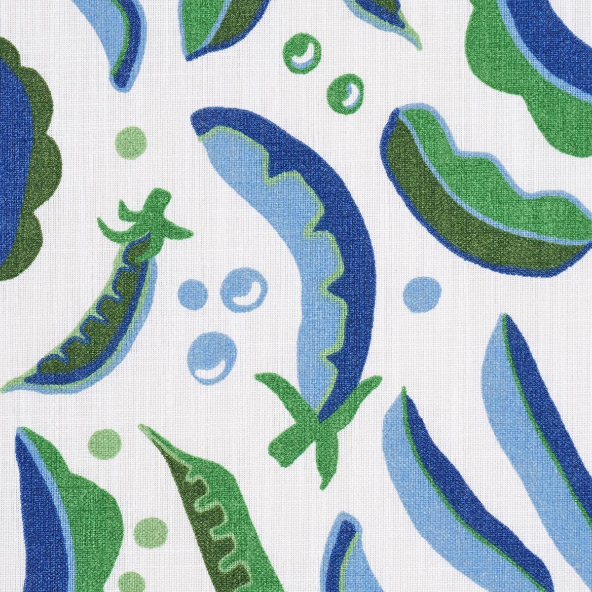 Schumacher Sugar Ann Indoor/Outdoor French Blue Fabric