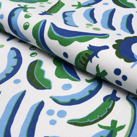 Schumacher Sugar Ann Indoor/Outdoor French Blue Fabric