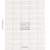 Schumacher Richter Linen Print Black Fabric