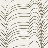 Schumacher Richter Linen Print Black Fabric