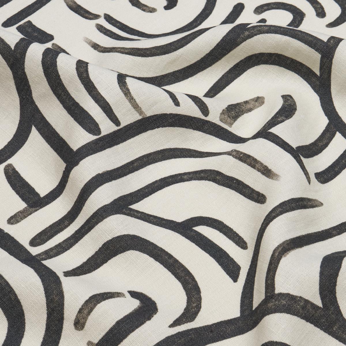 Schumacher New Beat Carbon Fabric