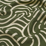 Schumacher Backdrop X Schumacher New Beat Olive Fabric