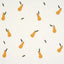 Schumacher Pears Hand Block Print Green And Ochre On White Fabric