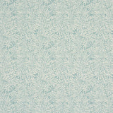 Schumacher Willow Leaf Aqua Wallpaper