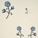 Schumacher Backdrop X Schumacher Rhinestone Cowboy Navy Wallpaper