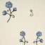 Schumacher Backdrop X Schumacher Rhinestone Cowboy Navy Wallpaper