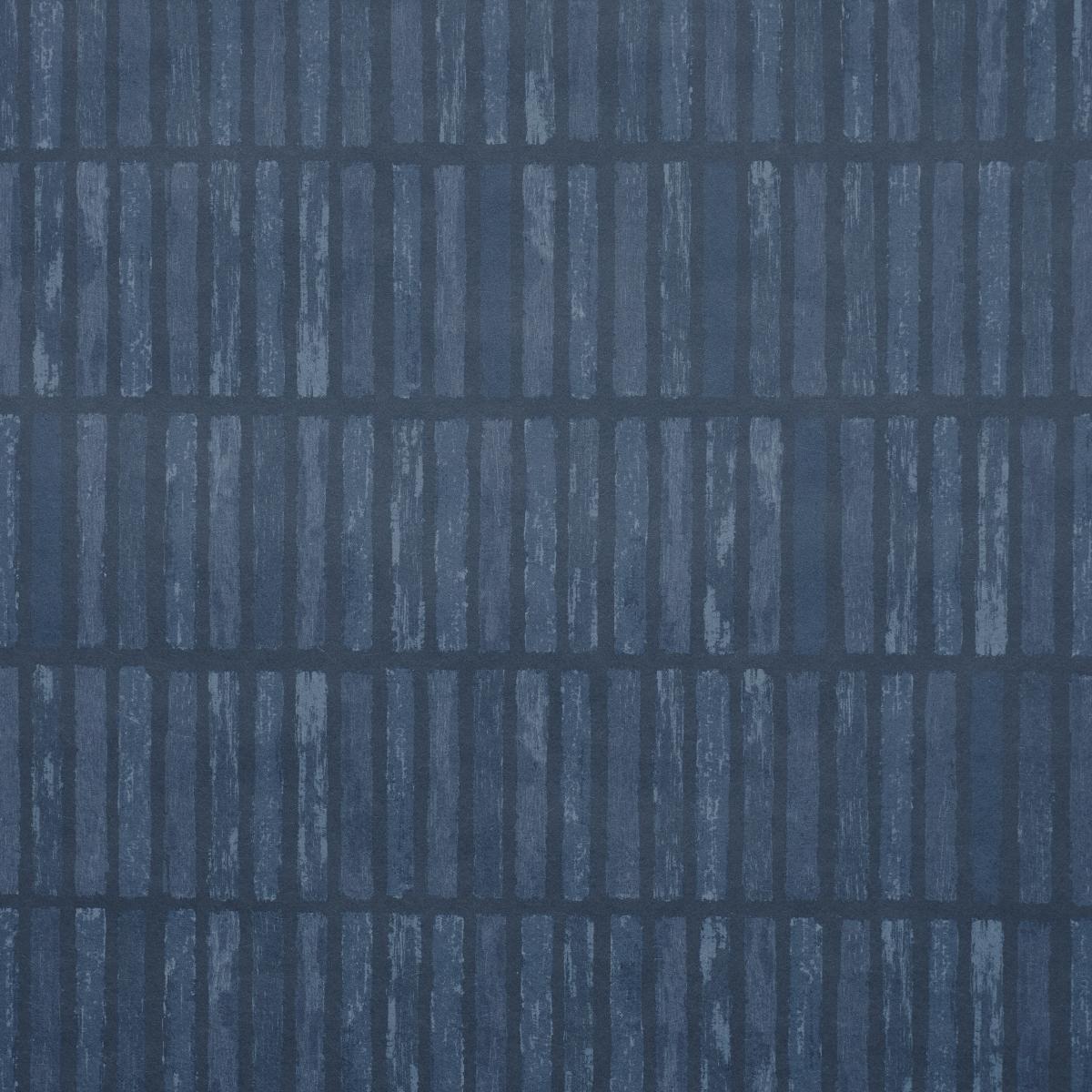 Schumacher Backdrop X Schumacher Wabi-Sabi Dark Blue Wallpaper