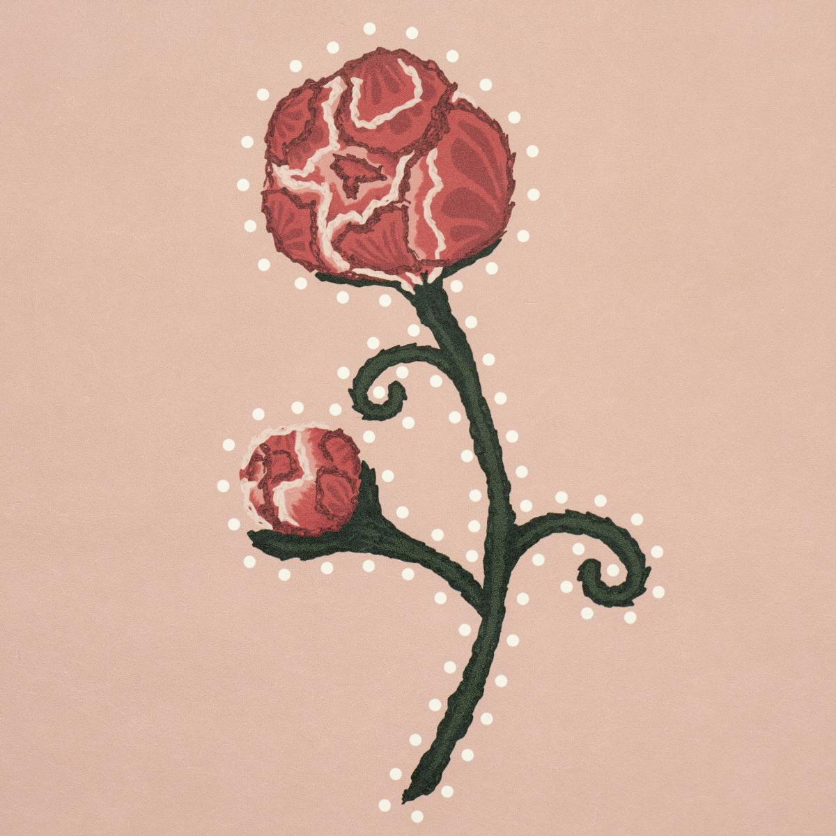 Schumacher Backdrop X Schumacher Rhinestone Cowboy Pink Wallpaper