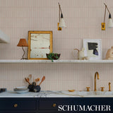 Schumacher Backdrop X Schumacher Wabi-Sabi Muted Pink Wallpaper
