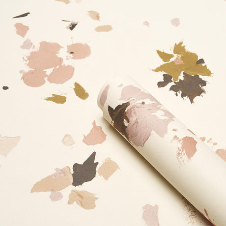 Schumacher Backdrop X Schumacher Fairfarren Warm Pink Wallpaper