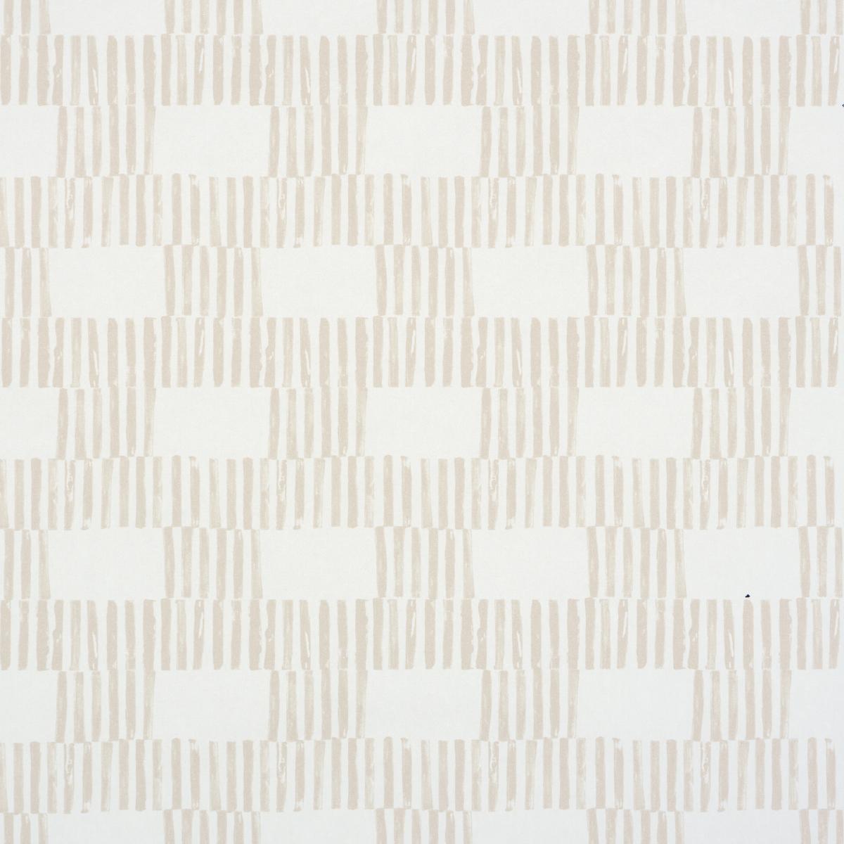 Schumacher Field Sand Wallpaper