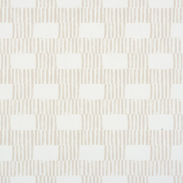 Schumacher Field Sand Wallpaper