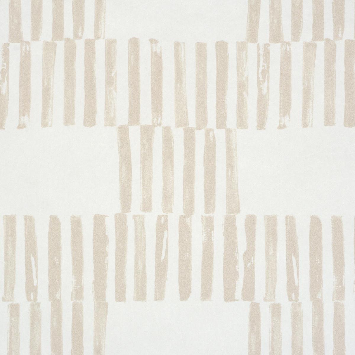 Schumacher Field Sand Wallpaper