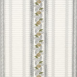 Schumacher Serena Stripe Ochre Wallpaper