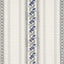 Schumacher Serena Stripe Blue Wallpaper