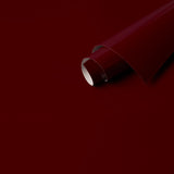 Schumacher Ace Faux Lacquer Performance Vinyl Maroon Wallpaper