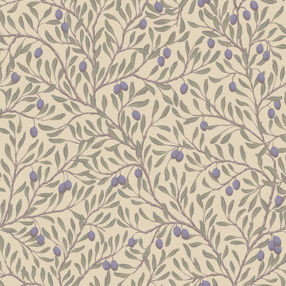 Borastapeter Olivträd Leaf And Natural Wallpaper