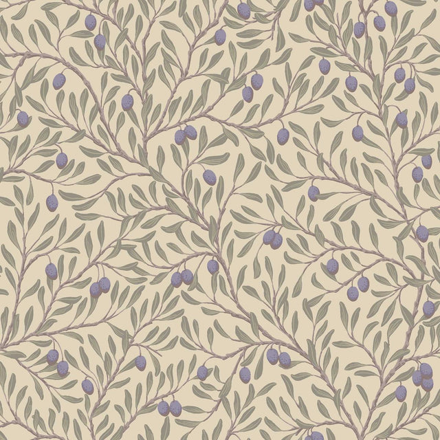 Borastapeter Olivträd Leaf And Natural Wallpaper