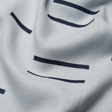 Schumacher Oaxaca Navy On Sky Fabric