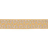 Schumacher Maize Freeform Embroidered Tape
