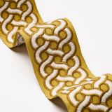 Schumacher Mandeville Tape Goldenrod Trim