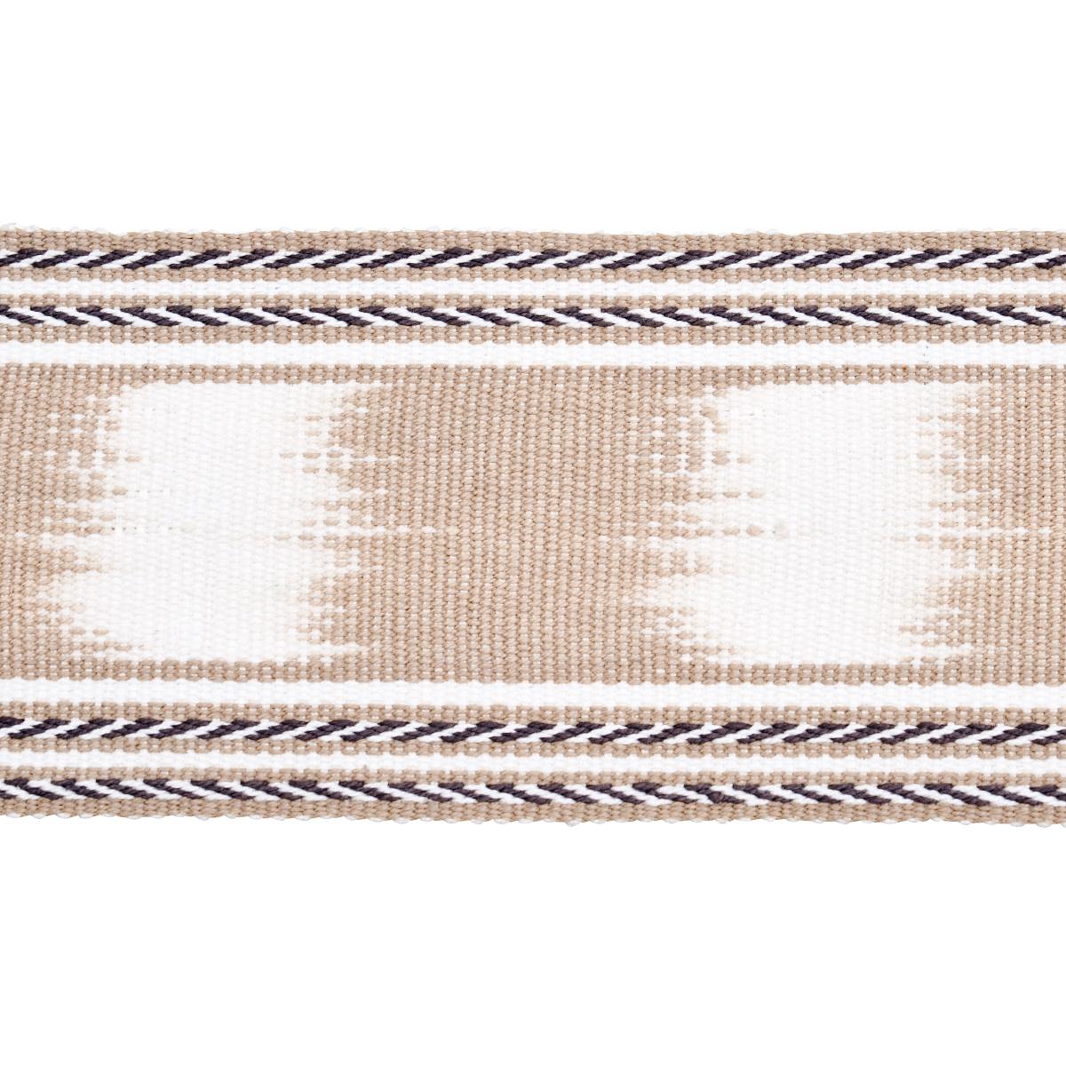 Schumacher Sand Banyan Ikat Tape