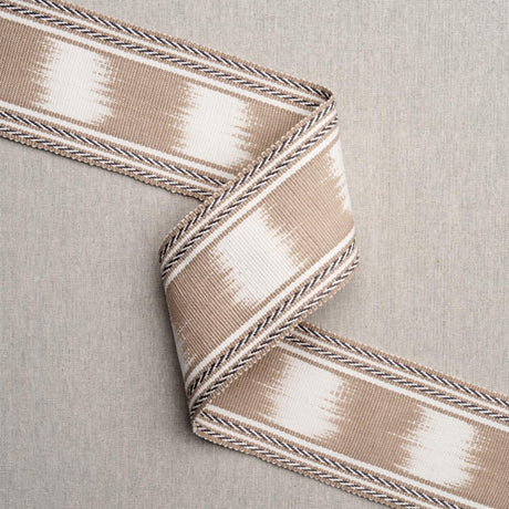 Schumacher Sand Banyan Ikat Tape