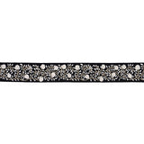 Schumacher Black & Cream Ashoka Tape