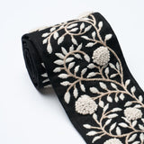 Schumacher Black & Cream Ashoka Tape